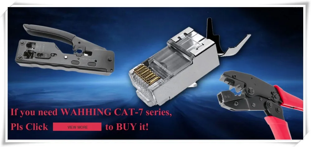 ethernet cable tracer RJ45 Tool Network Crimper Crimping Tools For Cat7 Cat6A STP Plugs RJ45 Connector Cables Enter Crimp Metal Clip HY1534 network wire tester