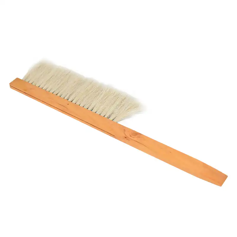 Bees Sweep Brush Wood Beekeeping Tools Wooden Handle Beehive Brush Soft Bee Cleaning Tool