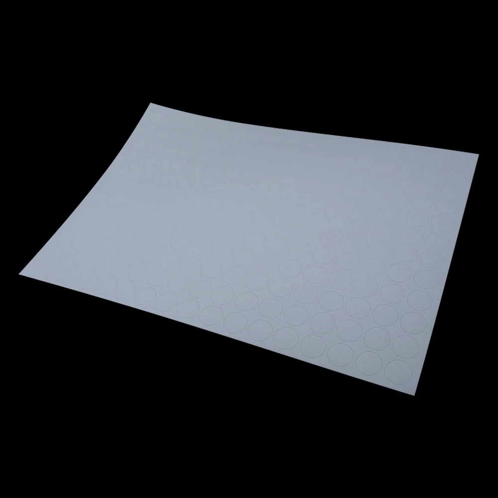 matte white 21297cm a4 kraft paper round label sticker