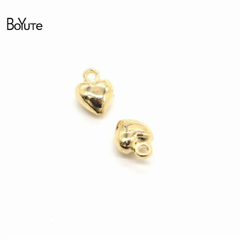 BoYuTe (60 PiecesLot) Metal Alloy 107MM Heart Charms Pendant Diy Hand Made Jewelry Accessories Wholesale (3)