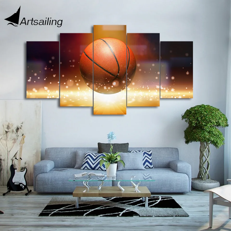 Картина на холсте artsail украшение для дома настенная картина в виде баскетбола