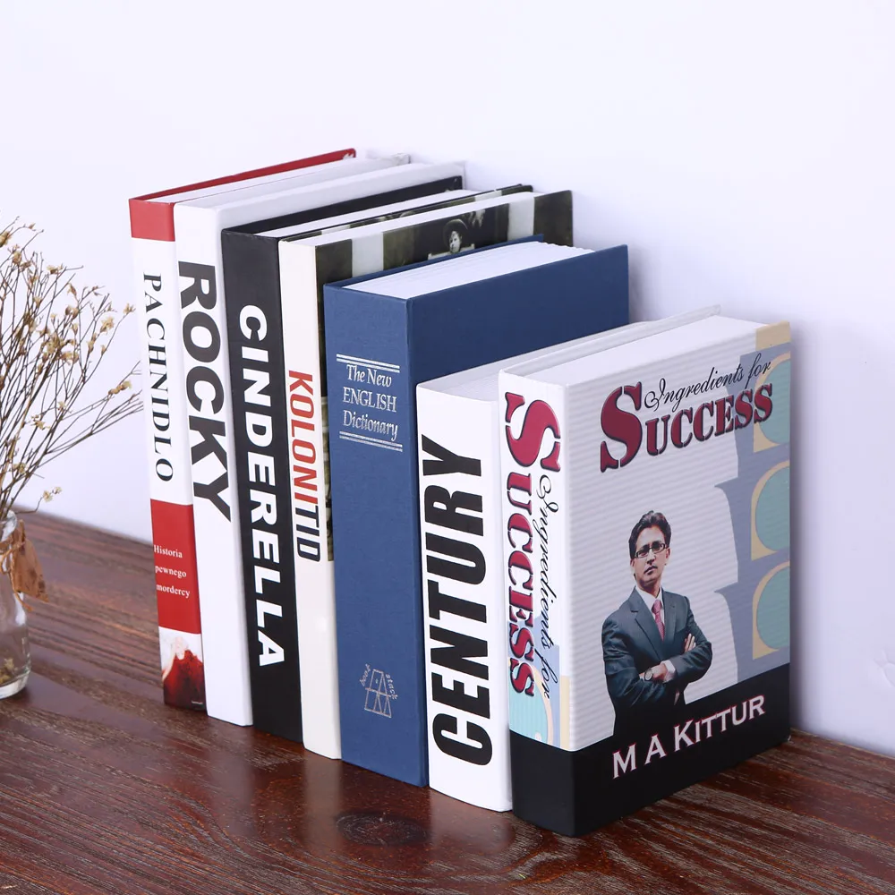 

Security Hidden Safe Box with Combination Lock English Dictionary Diversion Book Safe Money Jewelry Storage Box