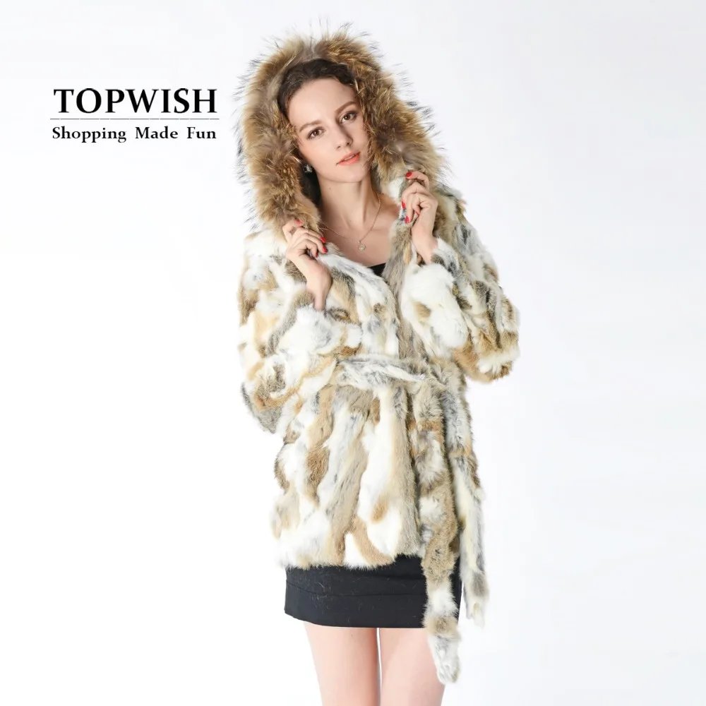 Raton Avec Luxe Manteau Yellowgrass Nouvelle Nature Tnt141 Collier Mode De grassgrey Épais Lapin Véritable Long Arrivée Fourrure Chaud Laveur 8qxpRHz