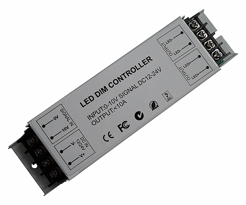 0/1 10V LED Dimming Driver Module Analog Ballast 10A x 1CH Output