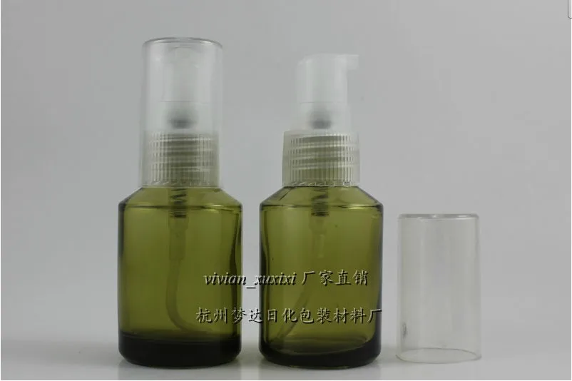 wholesale-50pcs-30ml-light-green-round-lotion-bottle-1-ounce-glass-cosmetic-packing-cosmetic-glass-packing-for-liquid-cream