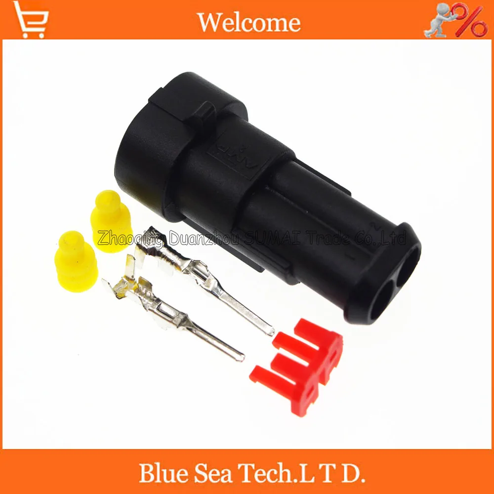 

2Pin/way AMP 282104-1 Automotive HID Connectors for HEV/EV Start/Stop/Inverter Systems etc.