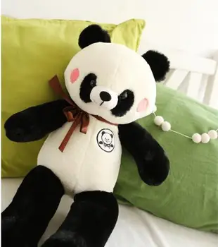

110cm Lovely Panda toy Cute Stuffed Kid Animal Soft Plush Panda big size pillow birthday gift high quality