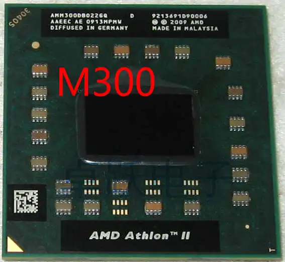 AMD Athlon II Dual-Core Mobile M300 2.0 GHz Dual-Core Dual-Thread CPU Processor AMM300DBO22GQ Socket S1