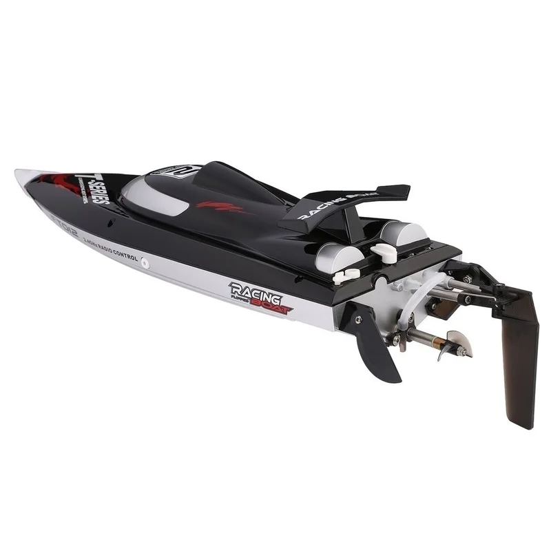 High Speed Racing Boat 45km/h Water Cooling System Anti-collision Remote Control RC Boats Brushless black