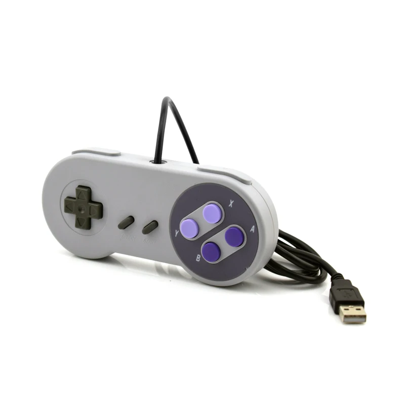 Hot-Selling-Retro-USB-Controller-Super-for-Nintendo-SNES-USB-Controller-for-PC-for-MAC-Controllers