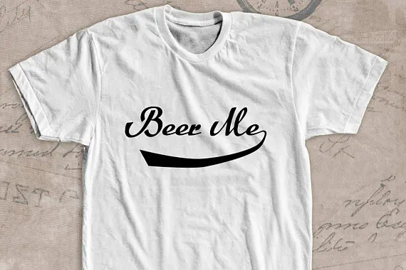 alcohol branded t shirts