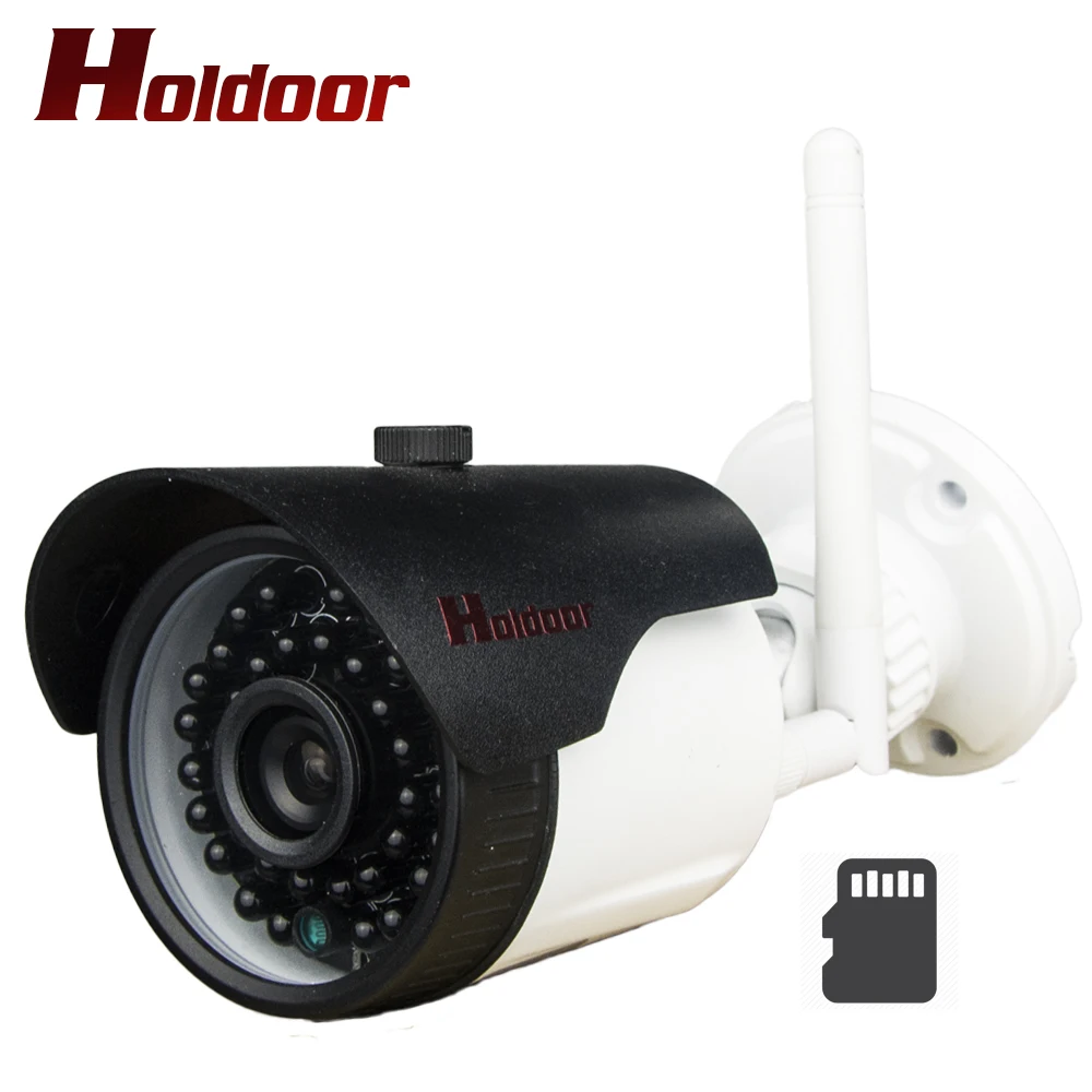 

Holdoor Camcorder WiFi Camera IP Wireless Security Cameras Invisible 940nm LEDs Outdoor Recorder System Built in Memory Card