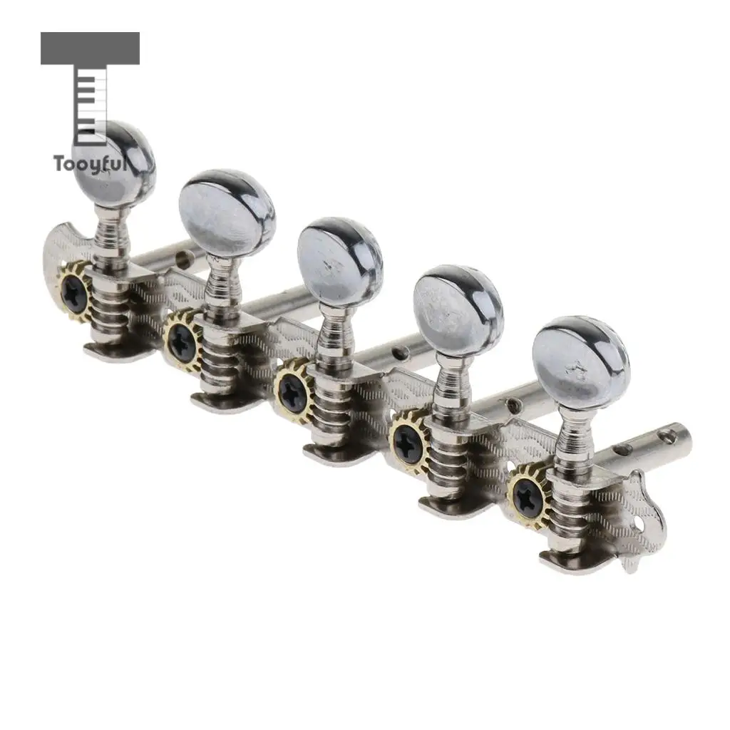 2pcs 5R5L Tuning Pegs Tuners Machine Heads for 10 String Electric Guitar Replacement Parts