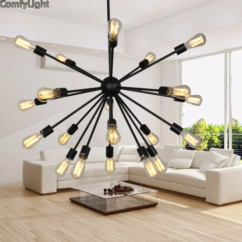 Chandeliers light lamp holder bulb socket Restaurant satellite industry