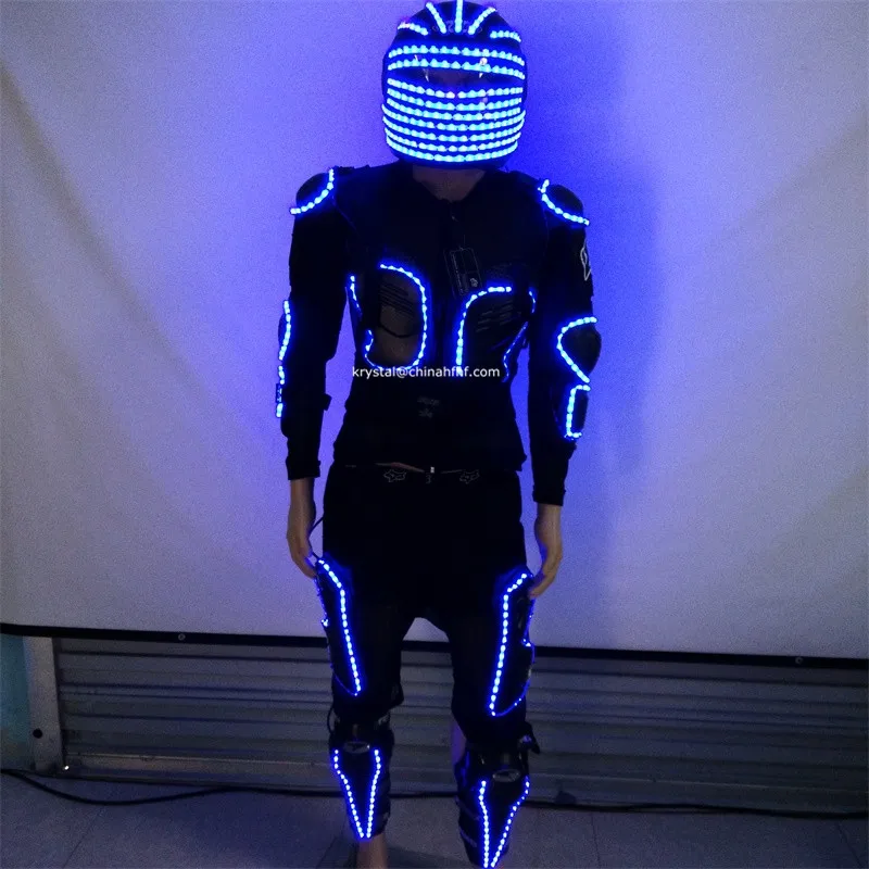 Hot Sale Flash LED Costumes / LED Robot Suits / Performance LED