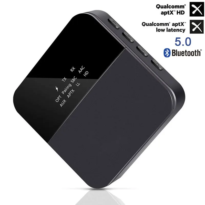 

Bluetooth 5.0 Transmitter Receiver CSR8675 aptx HD Bluetooth 5.0 Adapter Optical Audio Blutooth Transmiter Receptor HiFi for TV