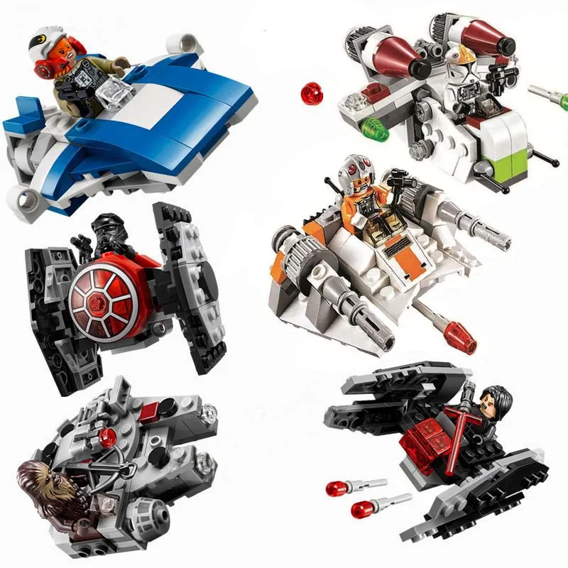 Star Wars Spaceship Microfighters Bricks Millennium Falcon X Wing
Fighter Building Blocks Toys Compatible with Lego Warships Price $28.00