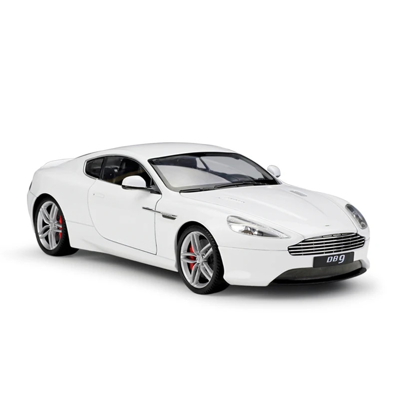 Goede Welly 118 Schaal Voor Aston Martin DB9 Coupe Diecast Model Sport Racewagen Speelgoed Voertuigen Kinderen Speelgoed Geschenken Met Originele doos