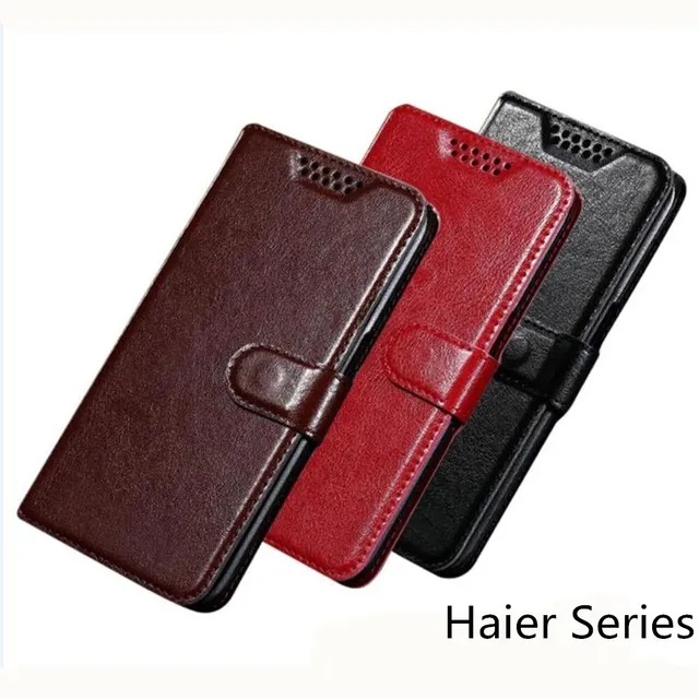 Best Price For Haier G50 G55 Ginger G7S Case Flip Wallet PU Leather Case For Haier Terra T51 Cover High Quality Book Stand Card Slot Cases