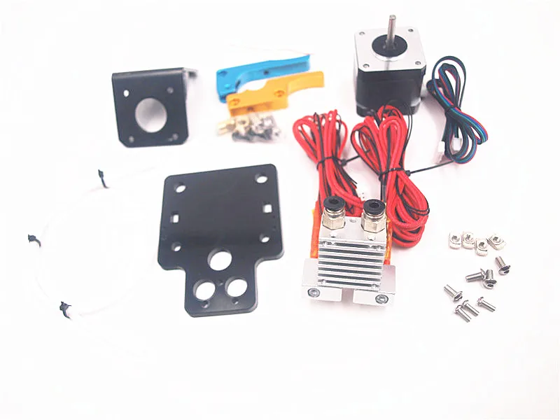 

Tarantula 3D printer Dual Extruder Upgrade Full Kit Dual Extruder kit 12V Nema 17 stepping motor