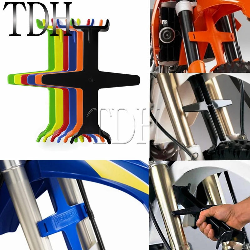 Dirt Bike Motocross Front Fork Support Brace Suspension Shock Absorber