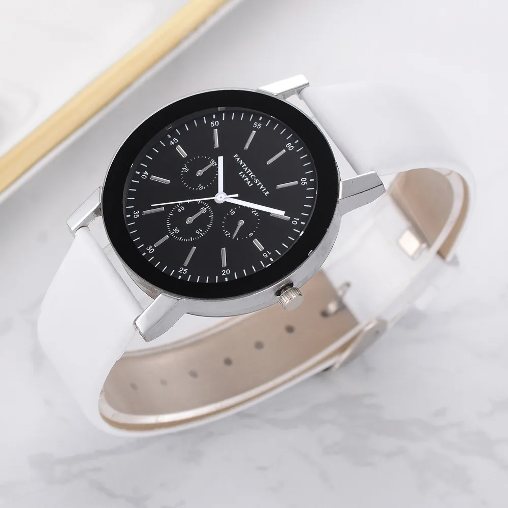 Lvpai повседневные кварцевые часы с кожаным ремешком аналоговые наручные часы relogio feminino женские часы