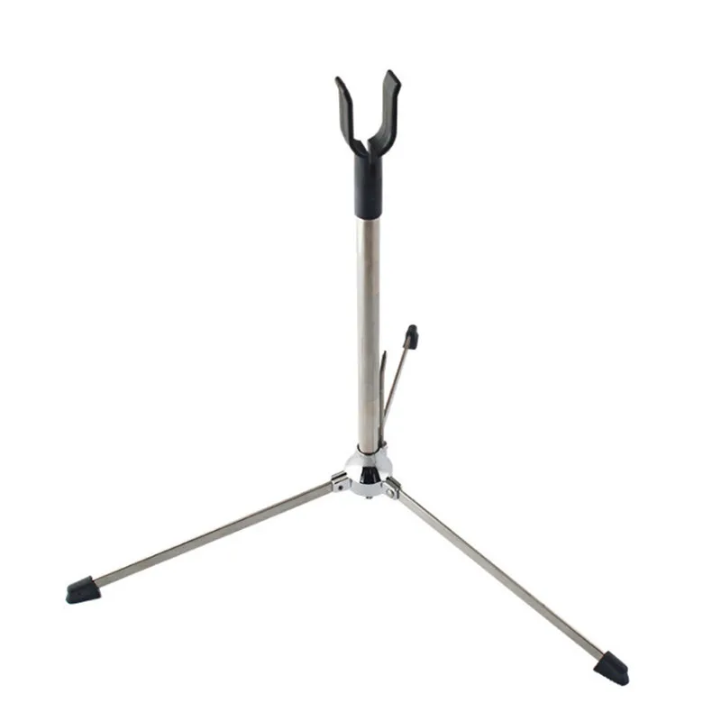 Recurve Bow Holder Bowstands Stainless Steel Bow Stand Racks Archery