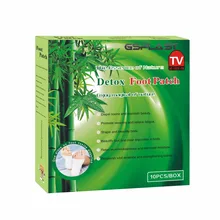10pcs/box Bamboo Detox Foot Pads Patches With Adhesive (10pcs Patches+10pcs Adhesives) with Retail box Free Shipping free shipping 10pcs hip6017cb