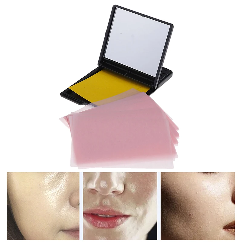 50pcs/Set Absorbing Sheet Oil Control Wipes Protable face Absorbent Paper Matcha Oily Face Blotting Matting Tissue