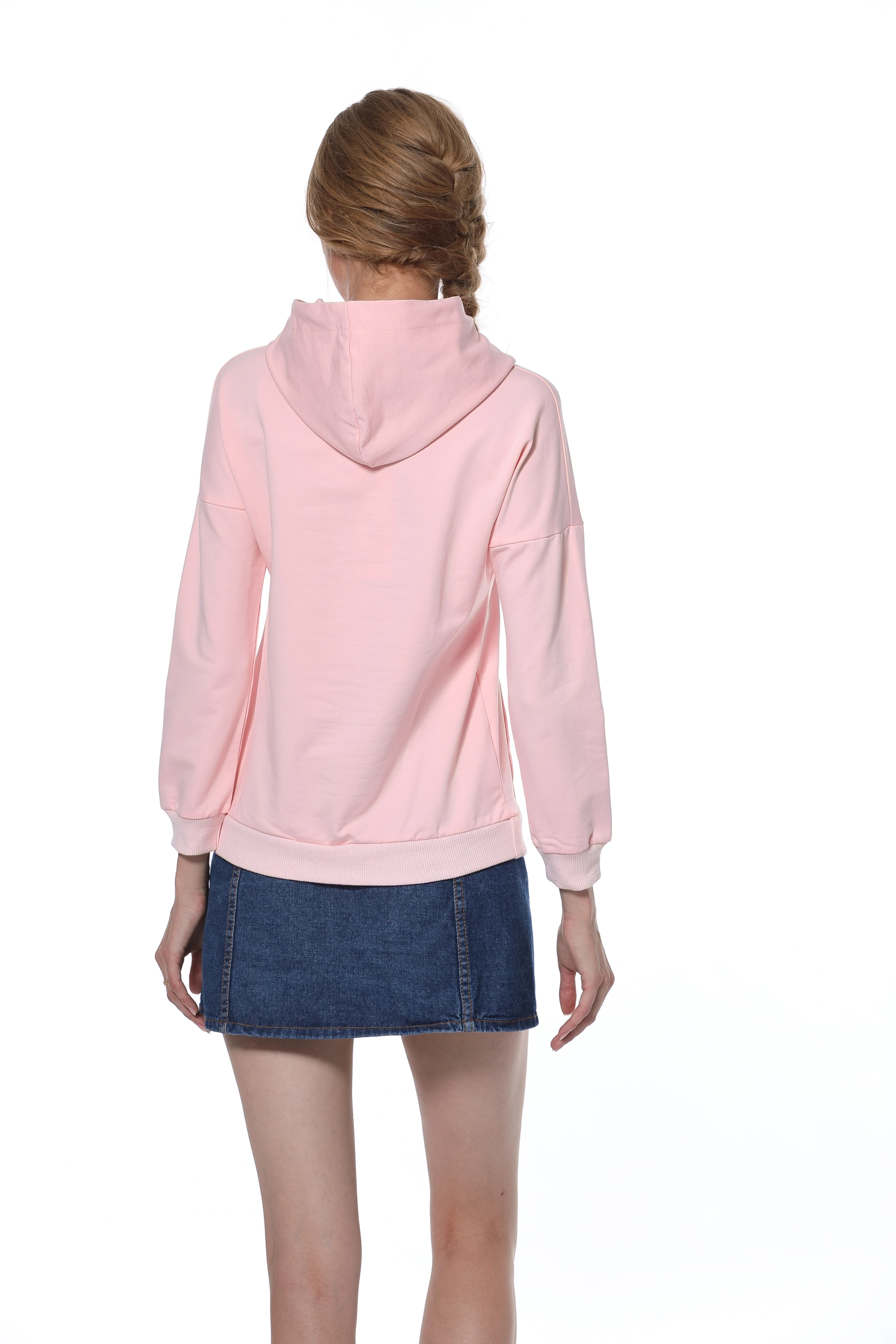 Special Offer Spring Casual 2 Solid Color S-m Hooded Women Loose Hoodies 103 Special Offer Spring Casual 2 Solid Color S-m Hooded Women Loose Hoodies 103