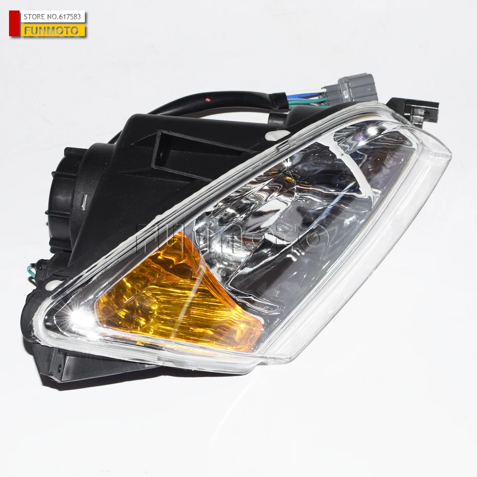 

left and right headlight suit for CF MOTO /CF800/CFX8/CF800-2 parts number is 9060-160120-2000/ 9060-160110-2000