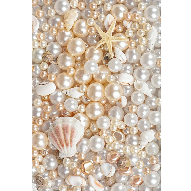 

2018 hot sale diy diamond painting crystal square diamond painting The beach beautiful pearls, shell 3 full diamond embroidery
