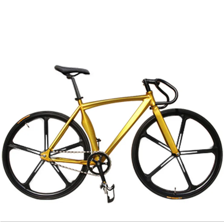 x-передний бренд Scimitar muscle fixie велосипед с фиксированной передачей 52 см DIY пять режущих колес скоростной Дорожный Велосипед fixie bicicleta