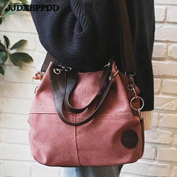 

JJDXBPPDD Fashion Canvas Handbag Women messenger bags Single Shoulder Bag Leisure Crossbody bags