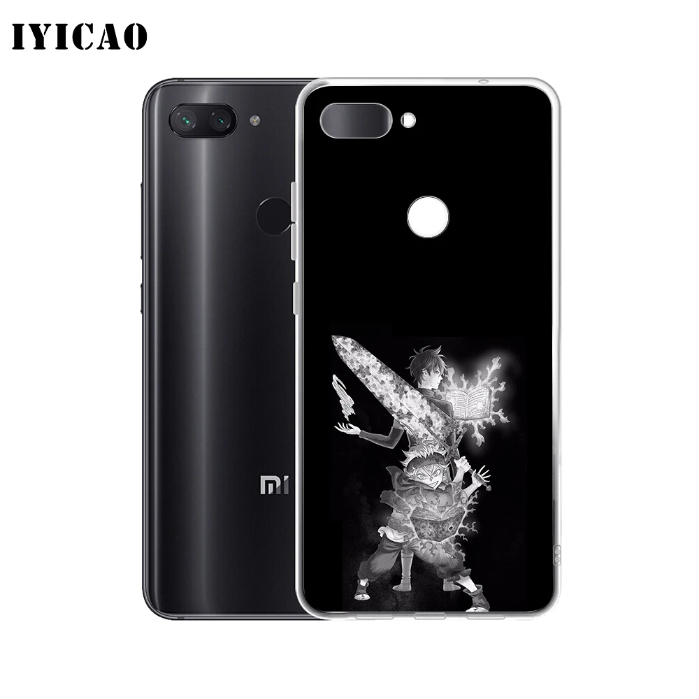 IYICAO Asta черный клевер мягкий силиконовый чехол для телефона Xiaomi Redmi 4A 5A 6A Note 7 6 5 Pro