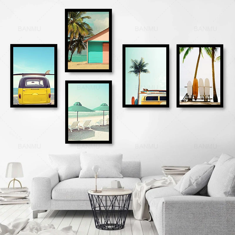 Waliicorners Nordic Living Room Canvas Painting Modern Landscape Print Painting Wall Art Poster Modular Picture Bedroom Decoration no Frame 50 HTB1pvqNVMHqK1RjSZFEq6AGMXXak
