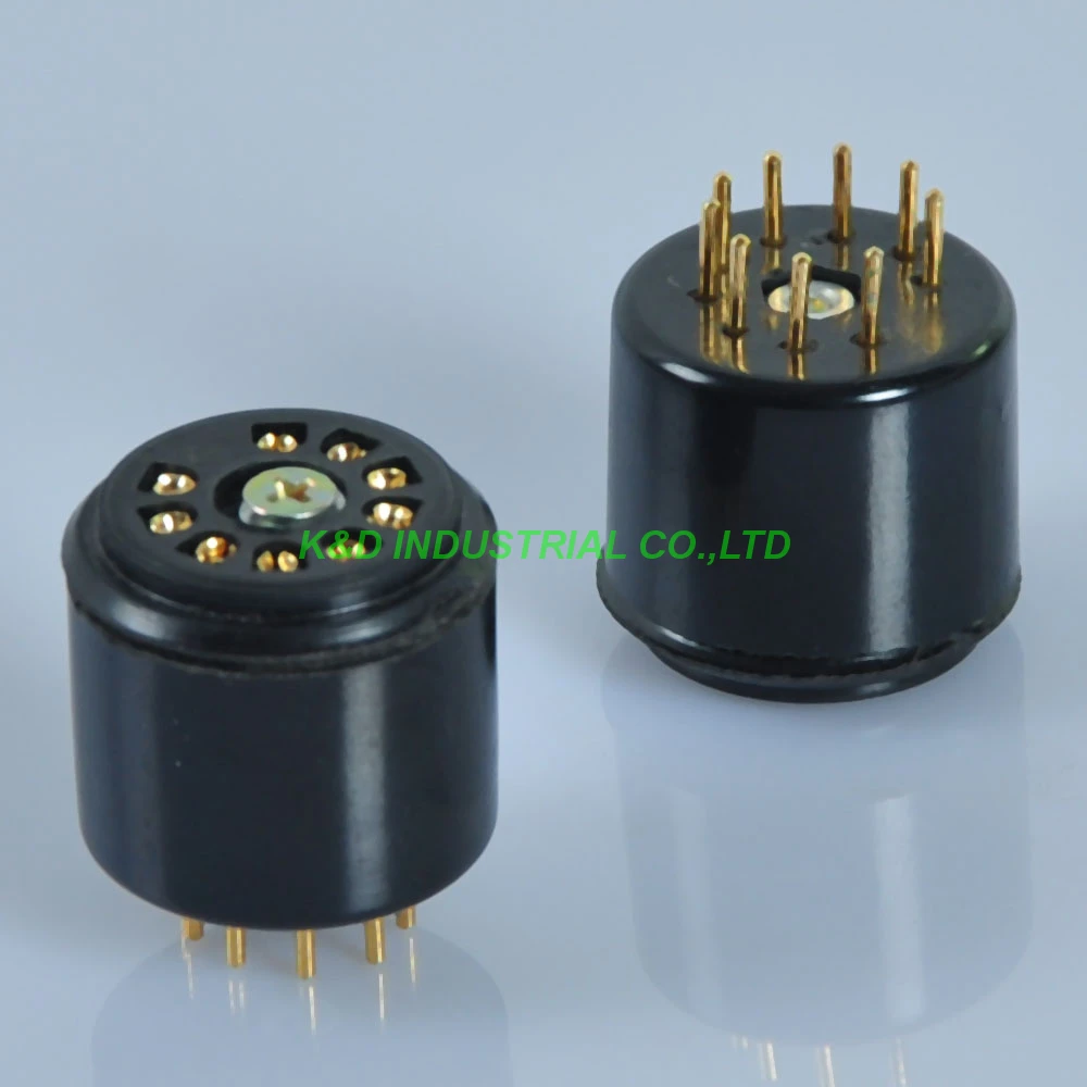 3 шт. керамическая B9A вакуумная трубка с разъемом 9Pin EL509 EL504 EL502 6LQ6 7868|socket a|tube socket