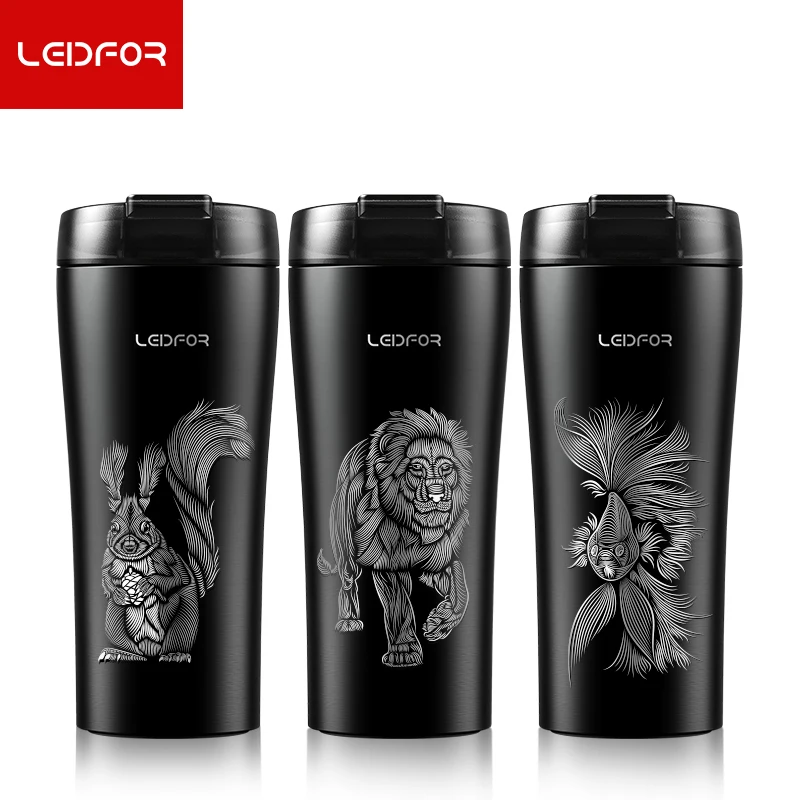 Beste 2018 Mok Kantoor Thermos Metalen Thermo Fles Thermische Thermoskan Ge iuml;soleerde 18 8 Rvs Houden Hot Koude Cup Koffie Mokken