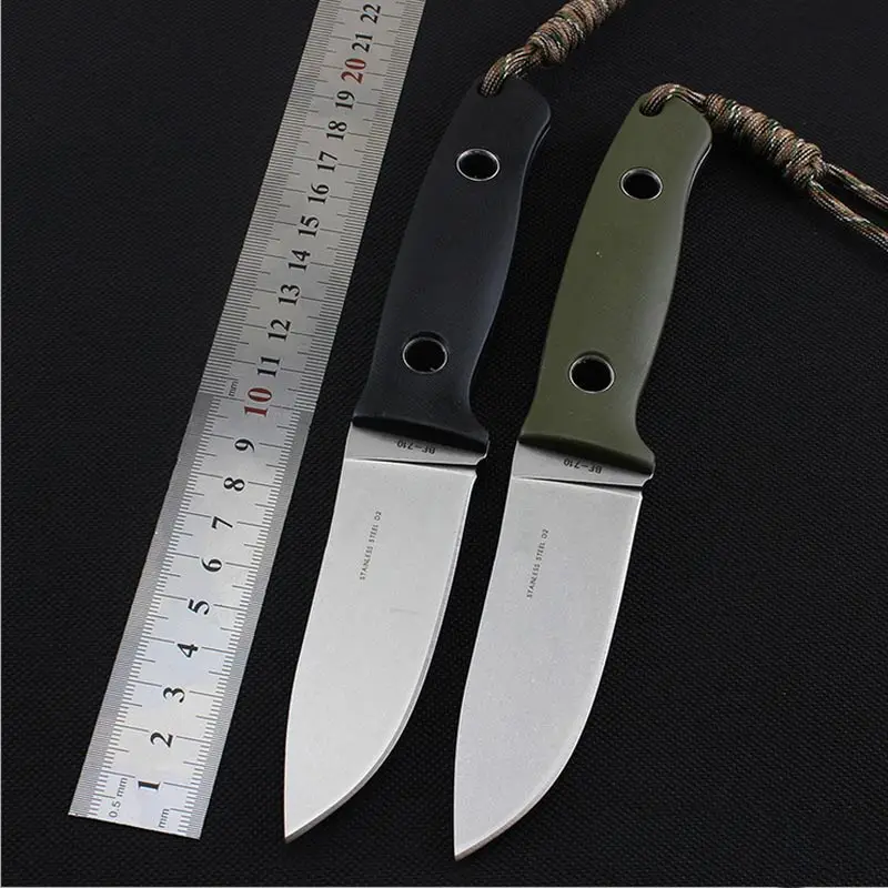 

Black BF-710 59-60HRC D2 blade G10 handle hunting fixed knife outdoor camping knife survival tool tactical utility knife