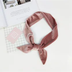 Elegant Women Vintage Velvet Skinny Scarf Fashion Handbag Ribbons Hair Tie Band Ladies Soft Headband Hair Accessories Elegant Women Vintage Velvet Skinny Scarf Fashion Handbag Ribbons Hair Tie Band Ladies Soft Headband Hair Accessories
