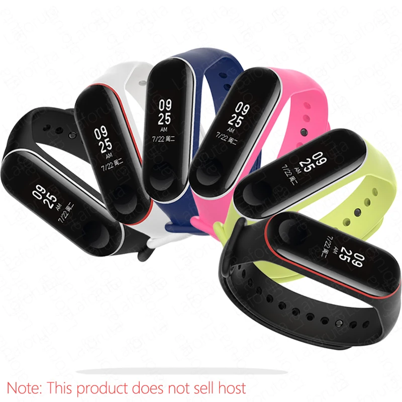 Laforuta Mi Band 4 ремешок для Xiaomi браслет силиконовый Miband 3 сменный Band3|Ремешки часов| |