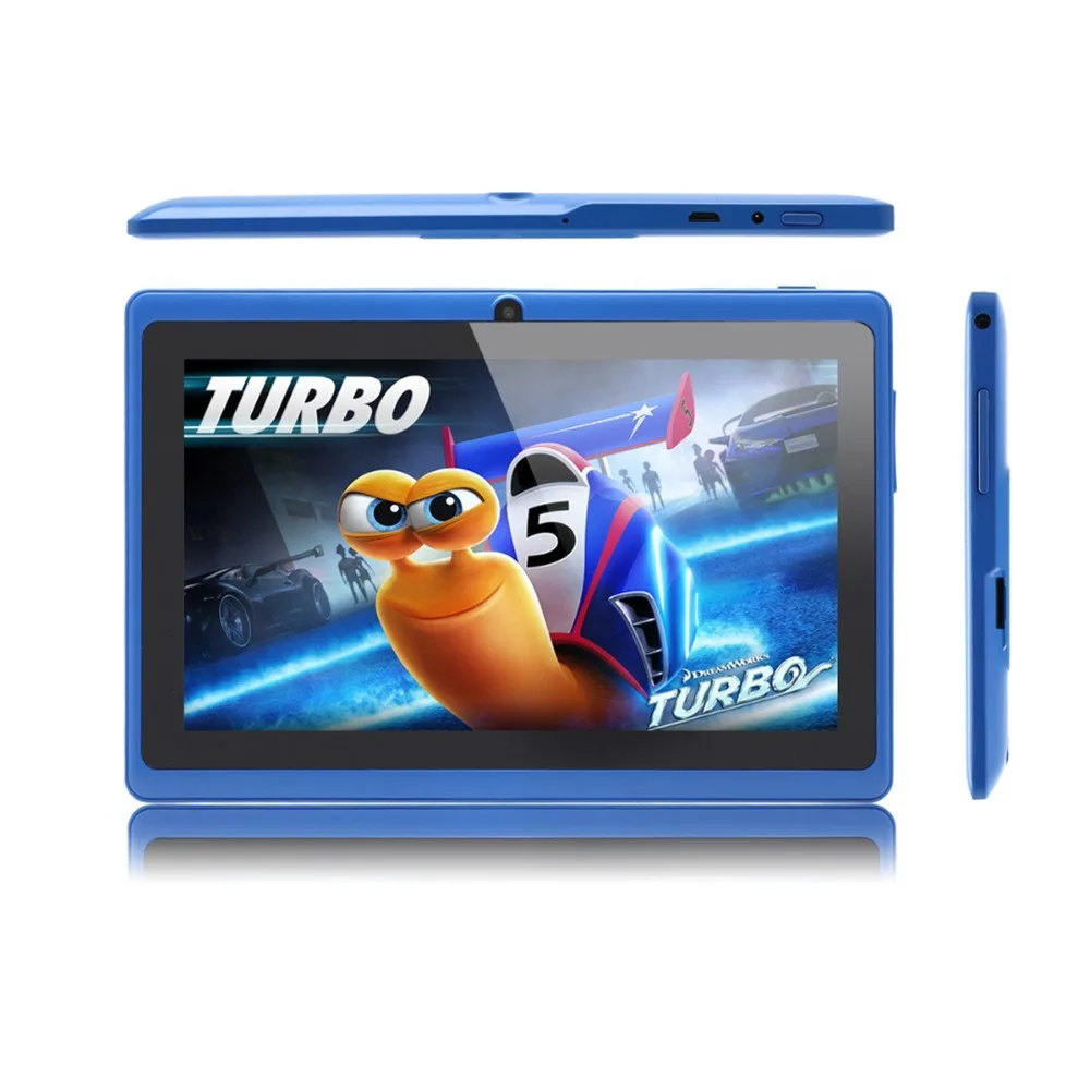 iRULU eXpro X1s 7’’ Android4.4 планшет ПК 1024*600 HD четырехъядерный 8ГБ/16ГБ ПЗУ Android система