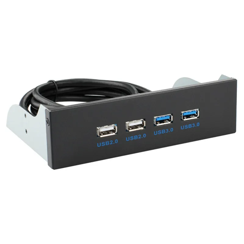 5 25 дюймовый usb хаб с передней панелью 2 порта USB 3 0 и 20 контактным 9 разъемом