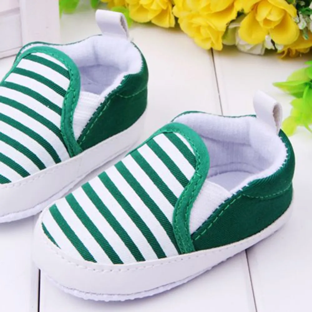 Обувь для маленьких мальчиков; Детские слипоны для малышей; полосатые парусиновые кроссовки для малышей; bebek ayakkabi; обувь для новорожденных