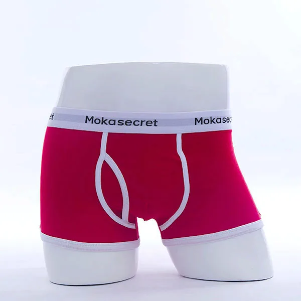 Дышащие Боксеры, мужское нижнее белье, хлопок, De Marca Para Hombre Cueca, боксеры, Кальвин, шорты, сексуальные трусы, мужское нижнее белье, брендовые трусы - Цвет: Красный