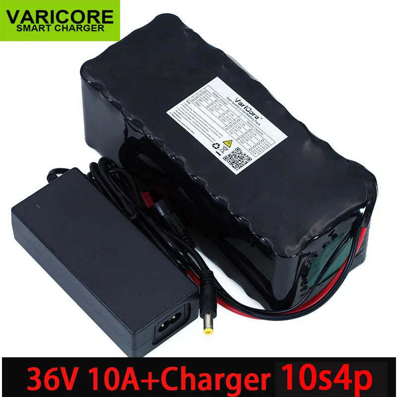

New 36V 10400mAh 18650 Lithium Battery 10.4ah Motorcycle Electric Car Bicycle Scooter batteries with BMS+ 2A Charger
