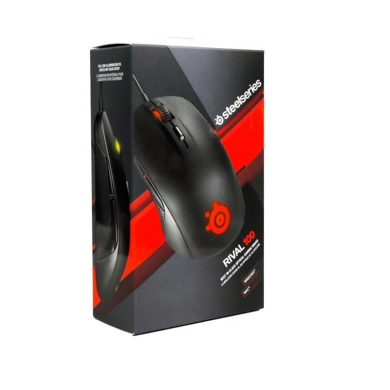 Проводная компьютерная мышь Steelseries Rival 100|gaming mouse|gaming mouse brandsbrand |