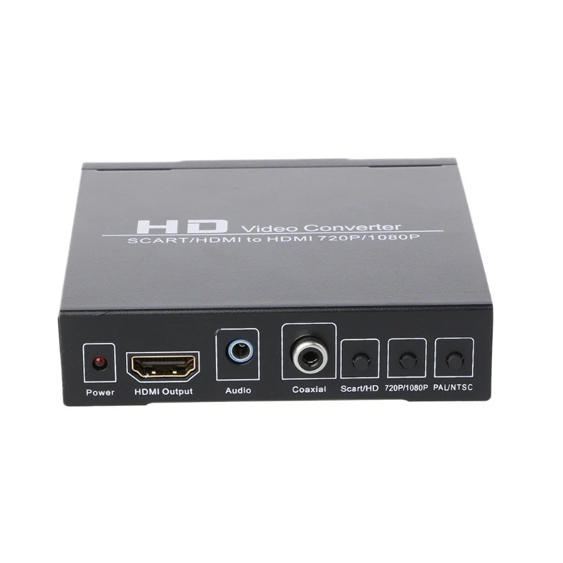 BGEKTOTH SCART+ HDMI в HDMI HD видео конвертер 720P 1080P 3,5 мм коаксиальный аудио выход