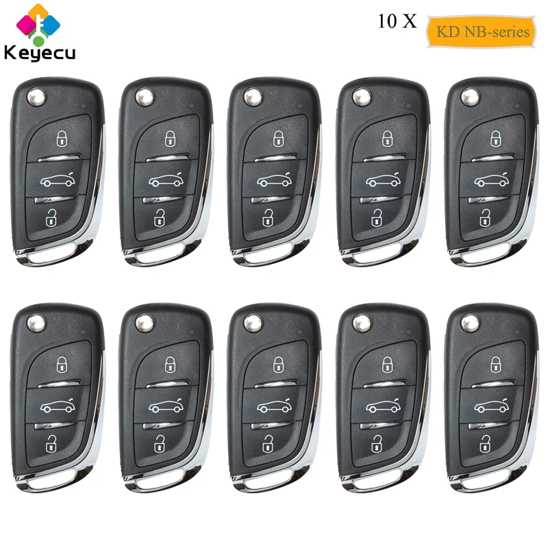 KEYECU 10PCS/Lot Replacement Universal Remote NB-Series for KD900 KD900+ KEYDIY NB11 ATT-46-3 Button | Автомобили и мотоциклы