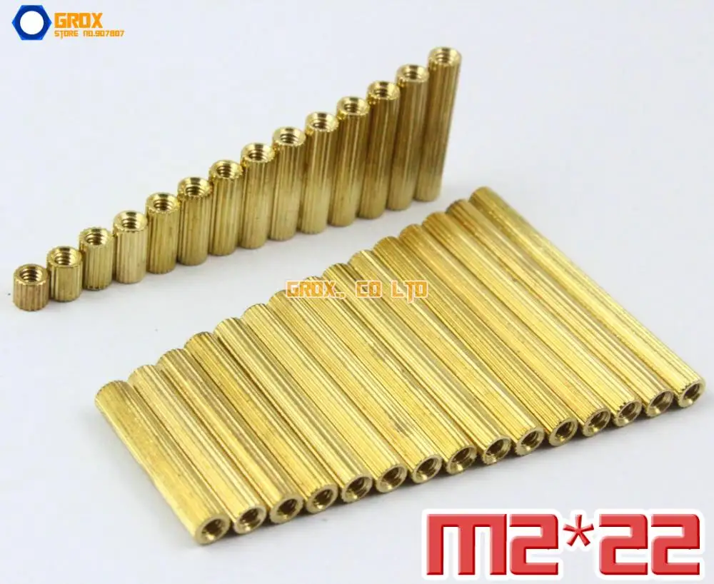 

Материнская плата M2 x 22 мм из латуни, 150 шт.